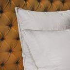 Taie D'Oreiller En Satin De Coton - Blanc
