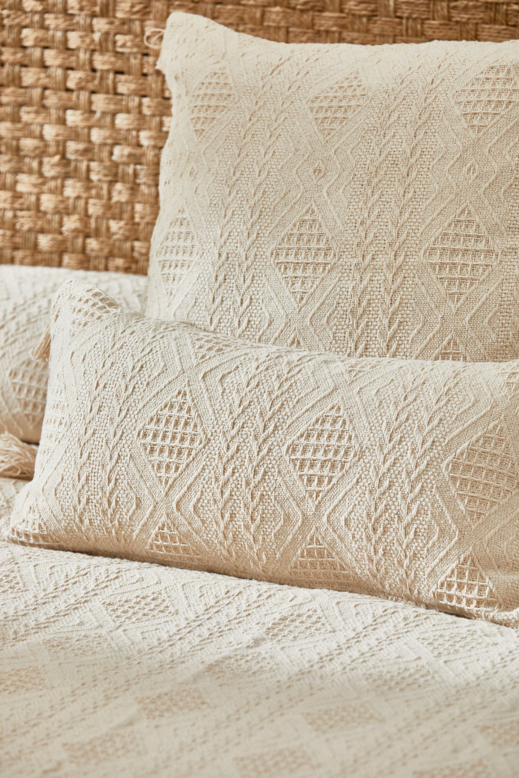 Housse De Coussin Chicago - Écru