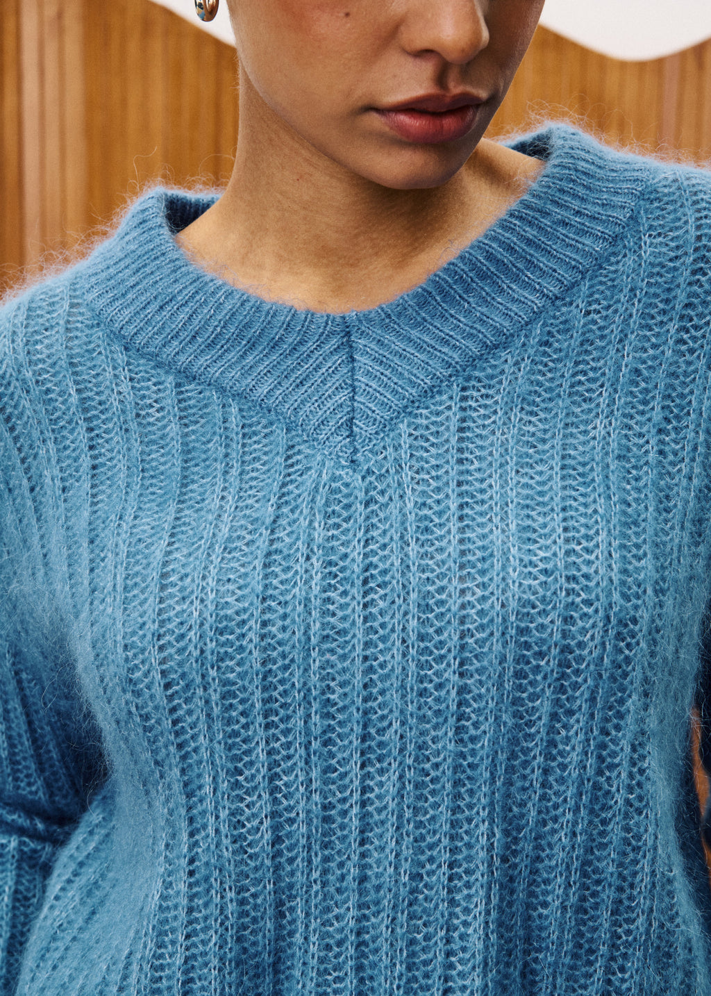 Myosotis Jumper - Denim Blue