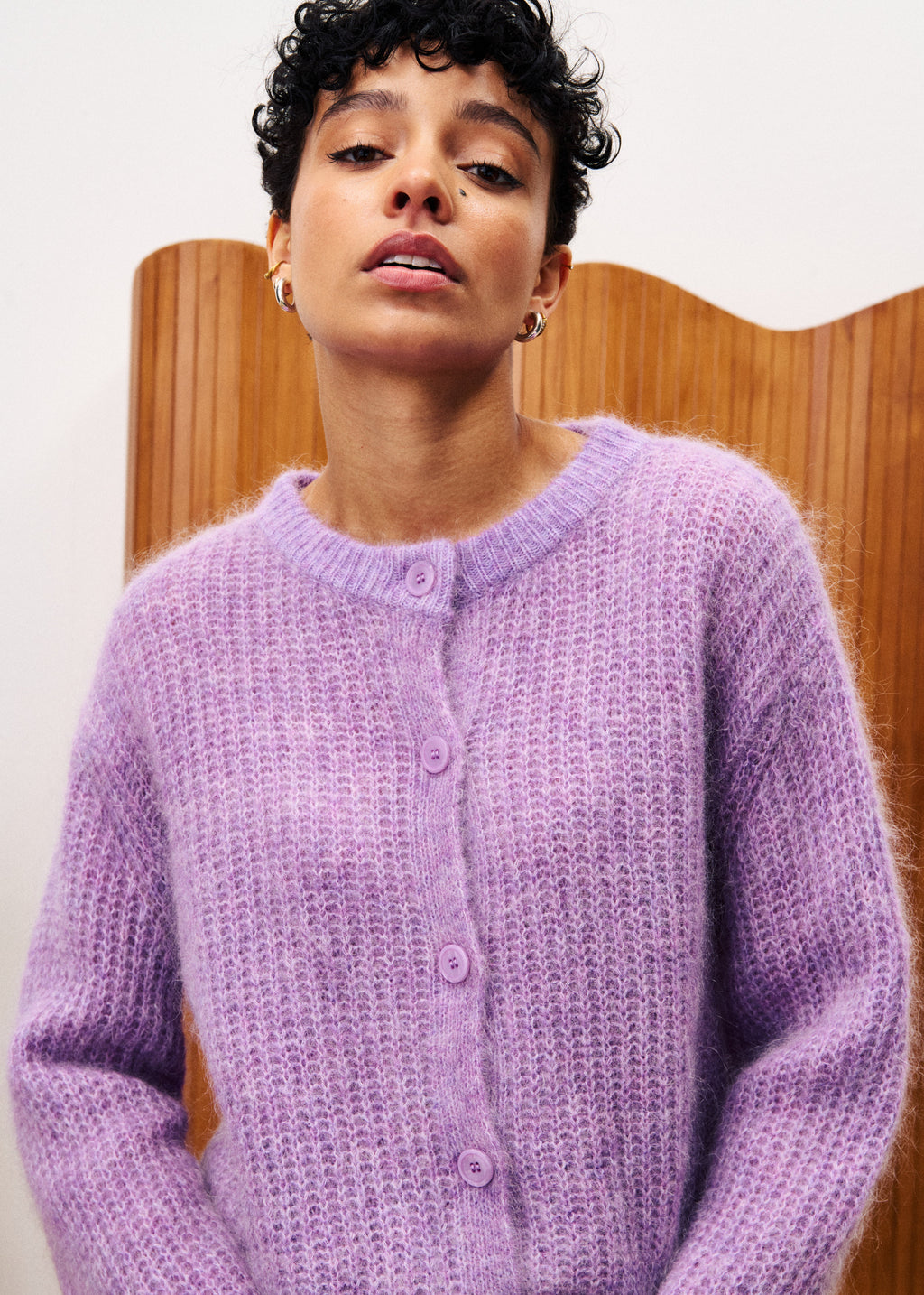 Cárdigan Miano - Violeta