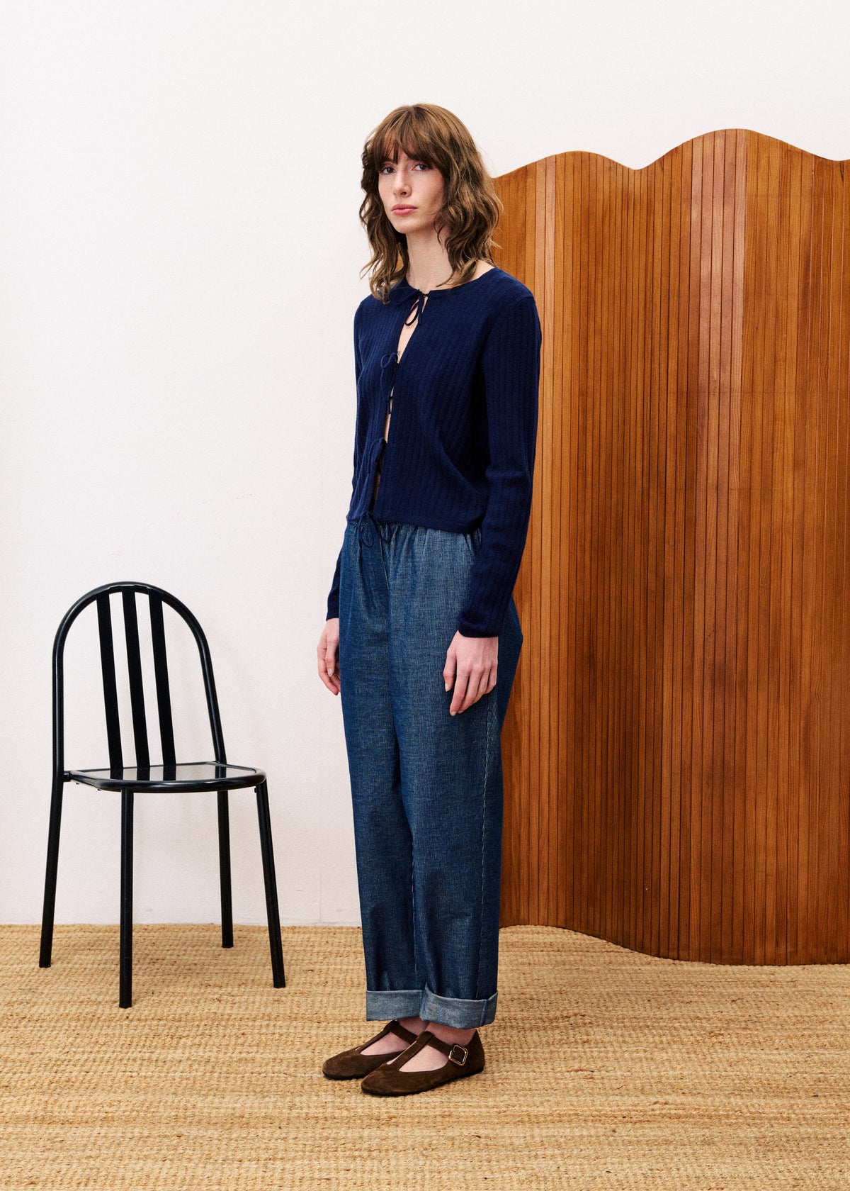 Veronique Cardigan - Navy Blue