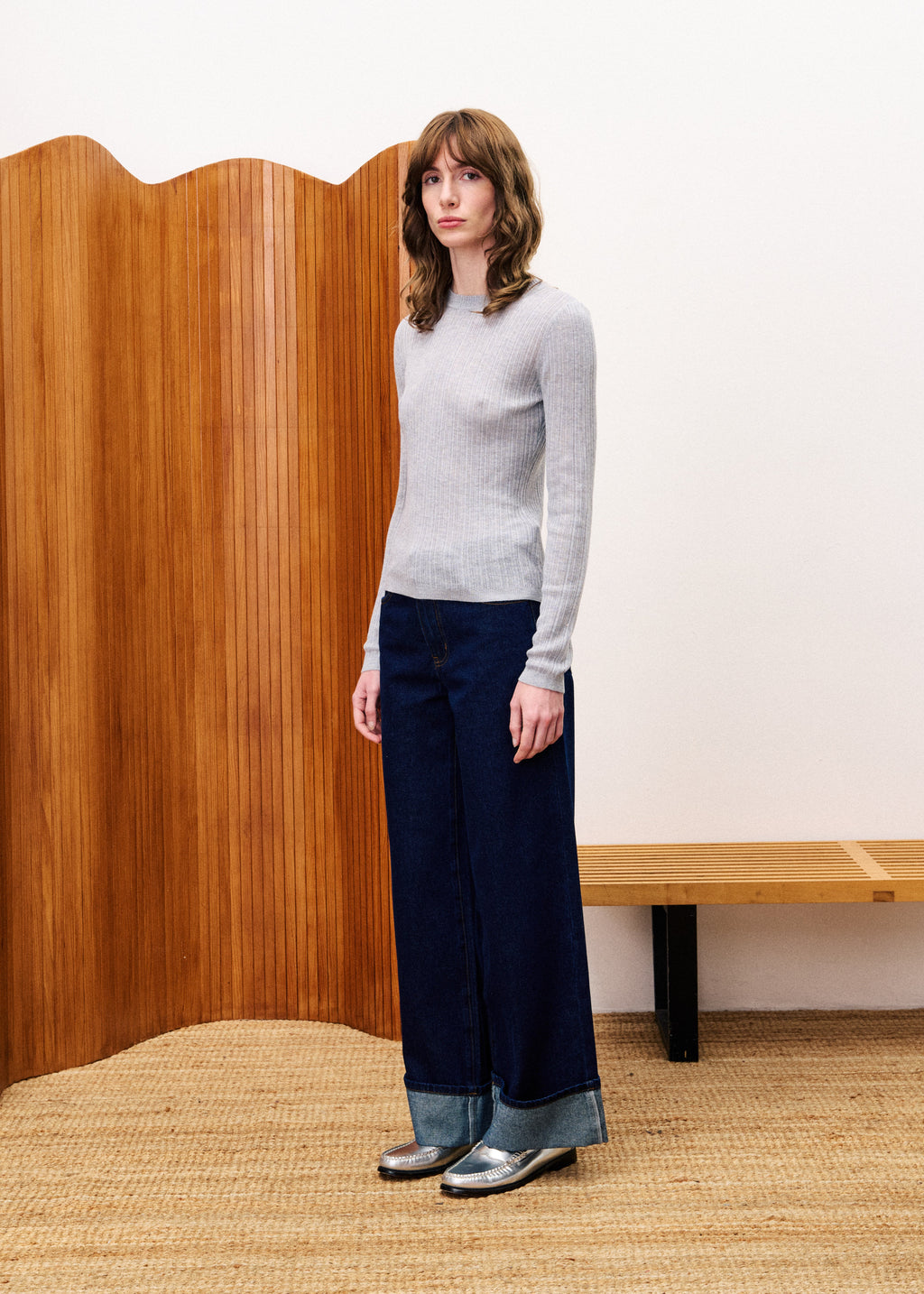 Pull Geranium - Gris