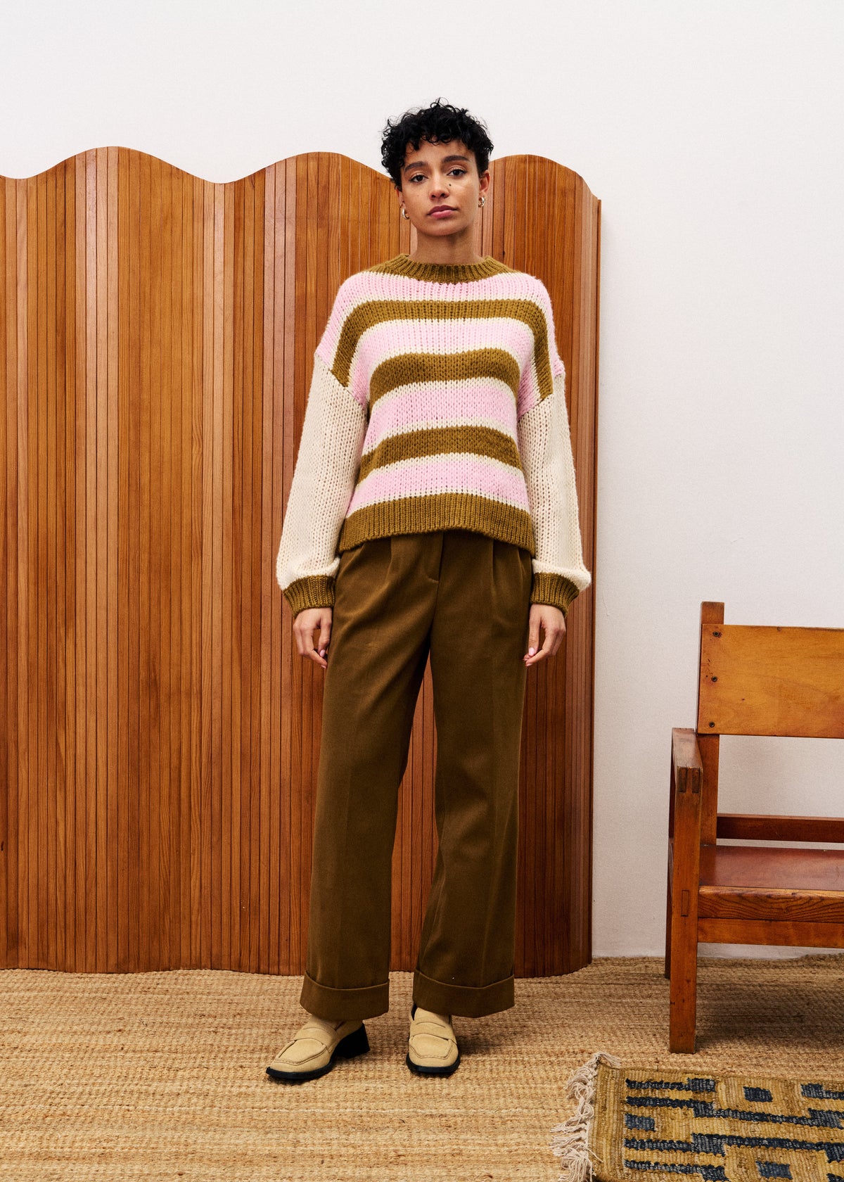 Maglione Loti - Oliva