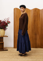 Cardigan Guimauve - Chocolat