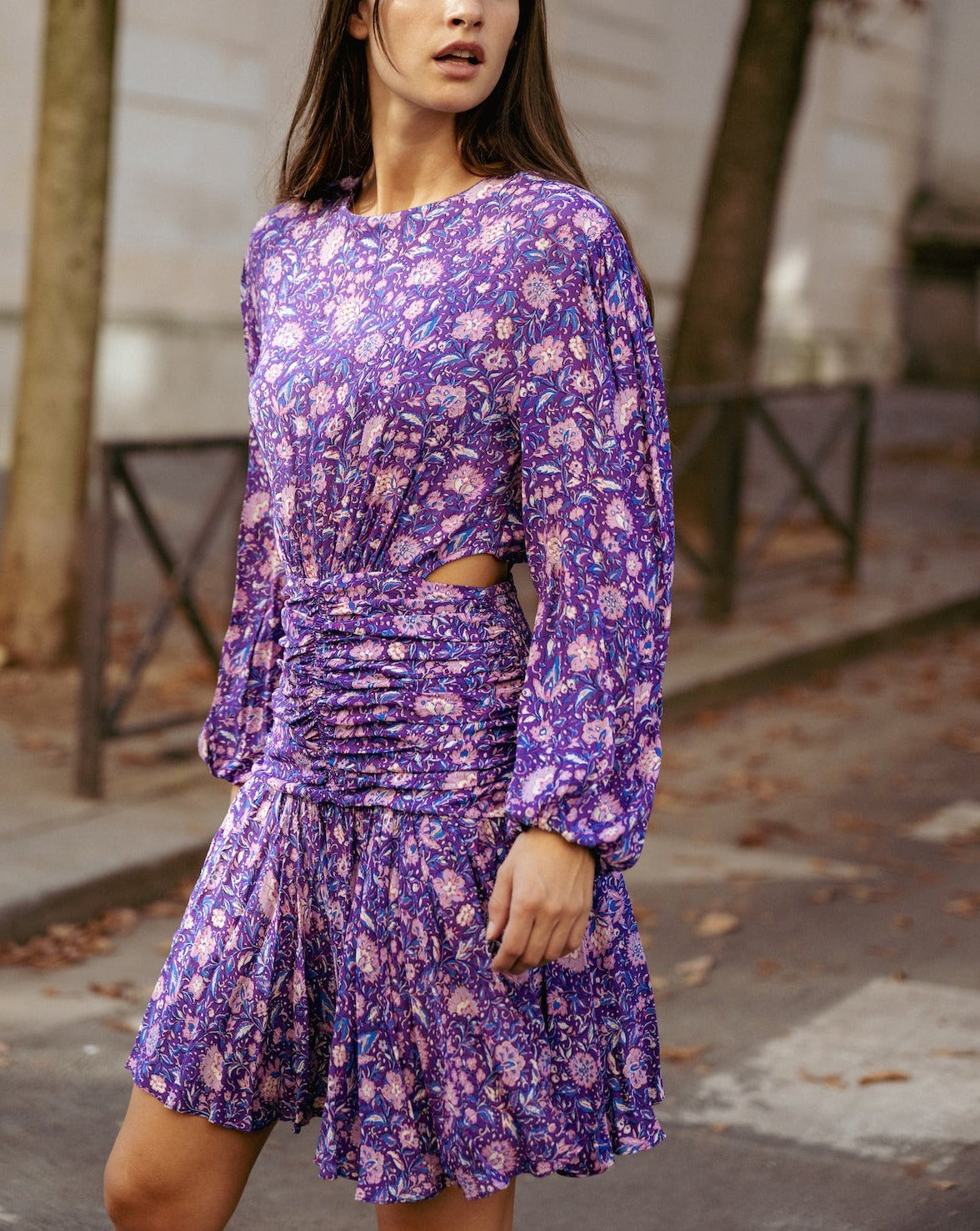 Roleta Dress - Dahlia Violet