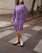 Roleta Dress - Dahlia Violet