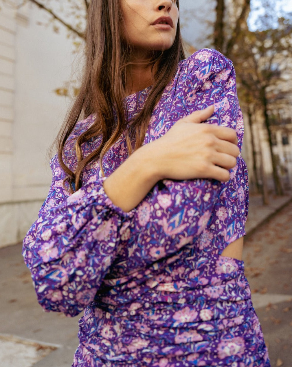 Roleta Dress - Dahlia Violet