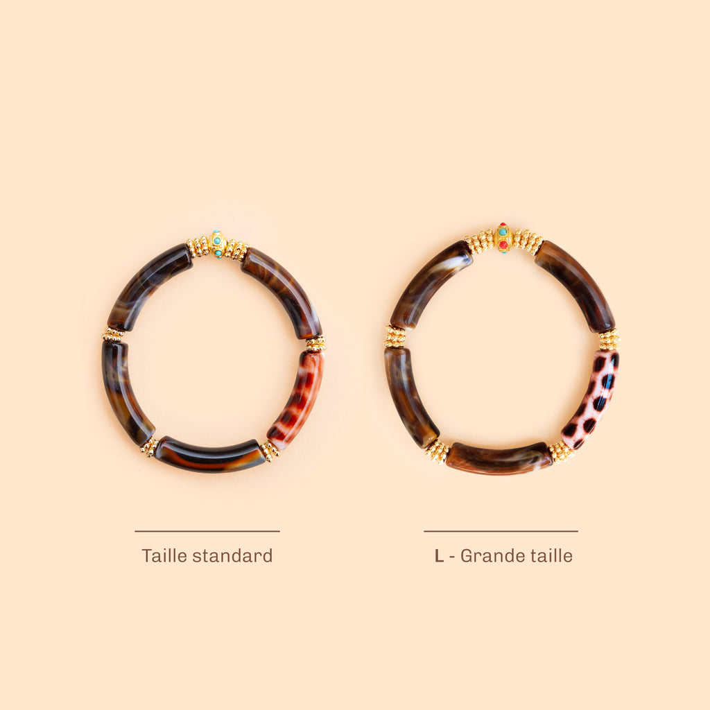Bracelet Juhu - Monochrome Choco