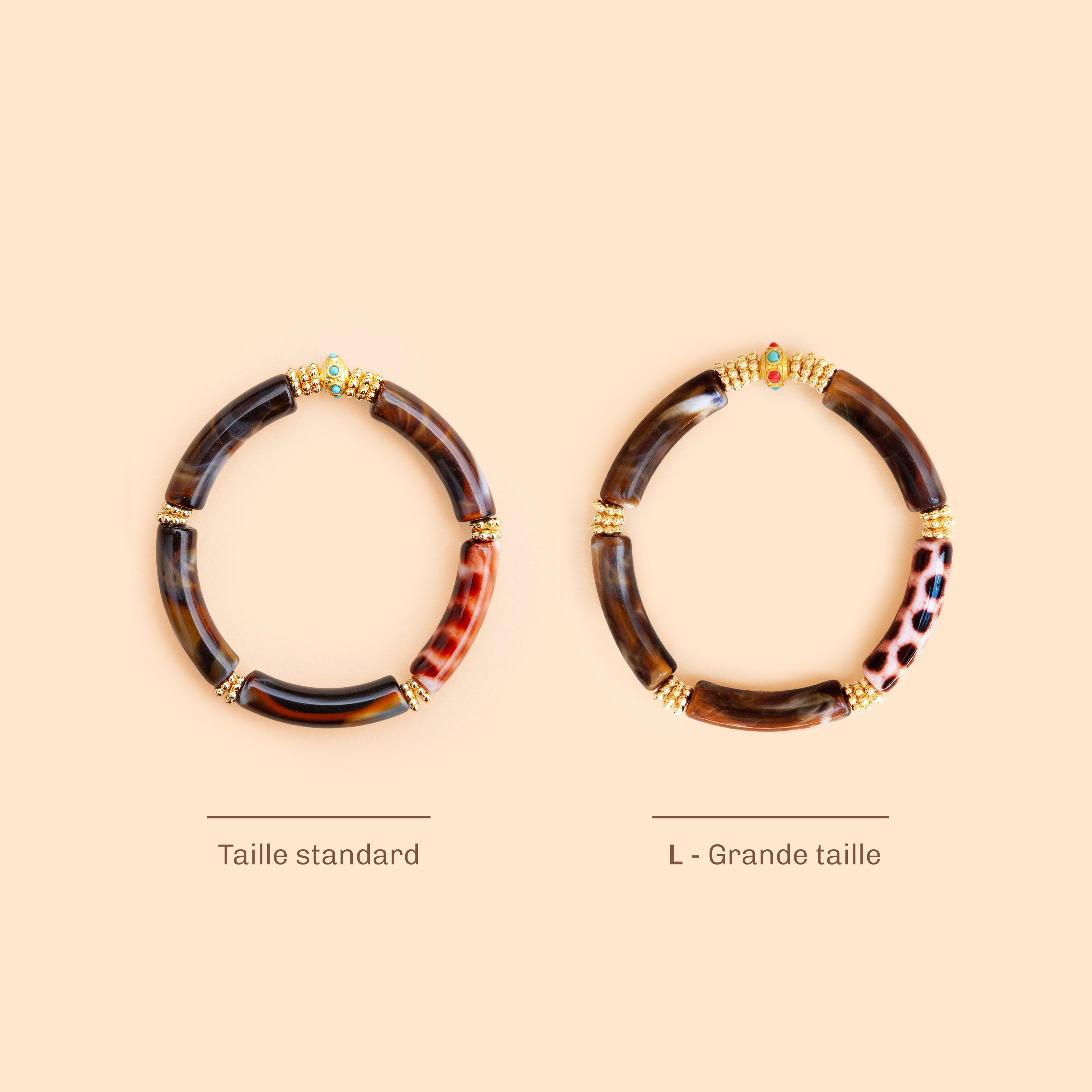 Bracelet Juhu - Monochrome Choco