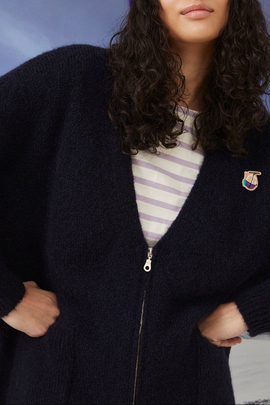 Gilet Chouna - Marine