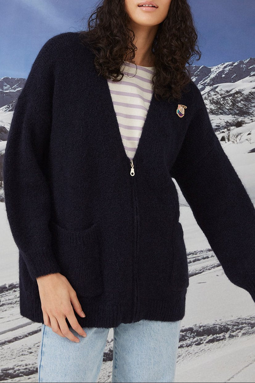 Gilet Chouna - Marine