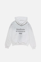 Sudadera con capucha Fleece Logo – Acne Studios – Gris Vigoré