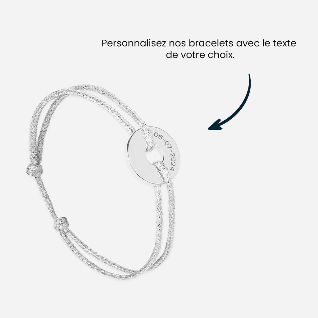 Bracelet Crue - Argenté