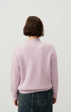 Jersey Cuello Alto - Baby Lilas Chine - Mujer