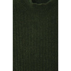 Pull Col Montant - Kaki Chine Noir - Femme