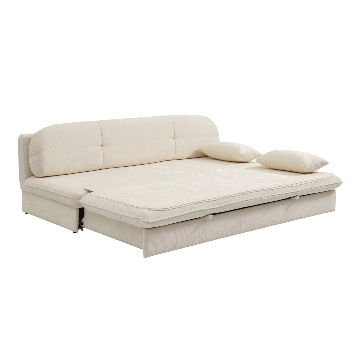 Cila - 3-Personers Sovesofa - Beige Stof