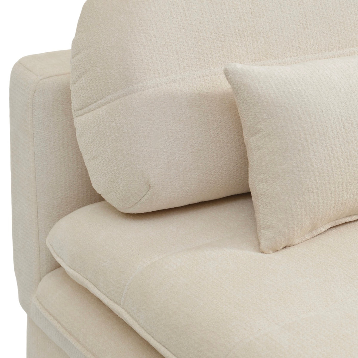 Cila - 3-Personers Sovesofa - Beige Stof