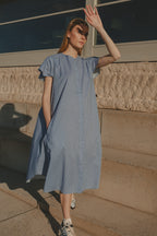 Robe - Cintya - Bleu