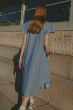 Robe - Cintya - Bleu