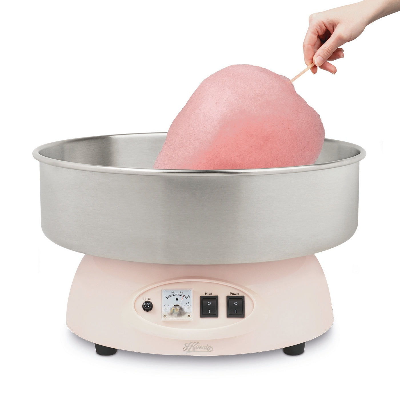 Máquina de Algodón de Azúcar Pro - Rosa