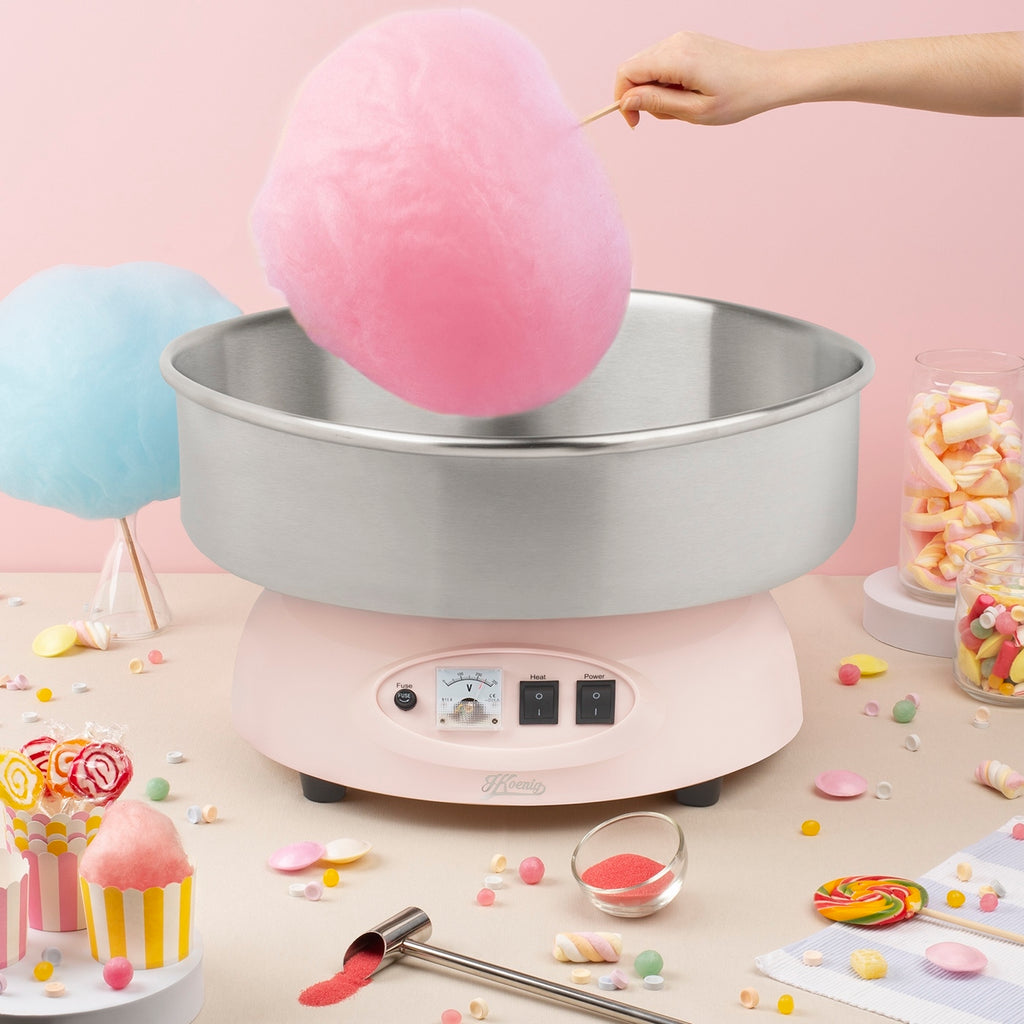 Máquina de Algodón de Azúcar Pro - Rosa