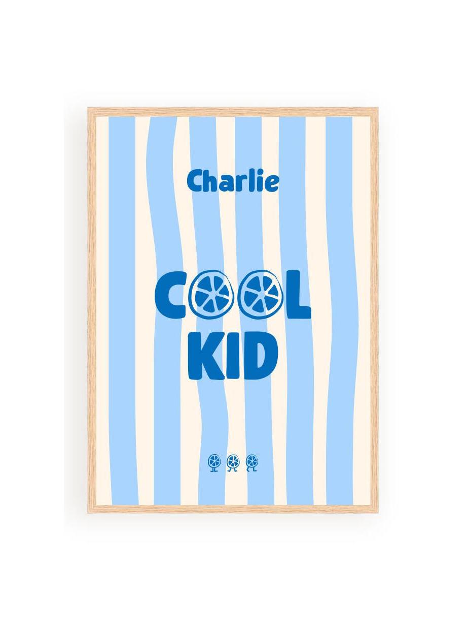 Pósteres personalizados - Cool Kid