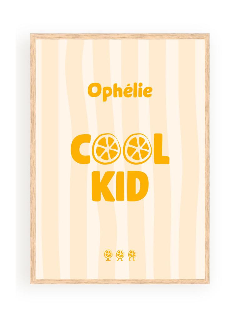 Pósteres personalizados - Cool Kid