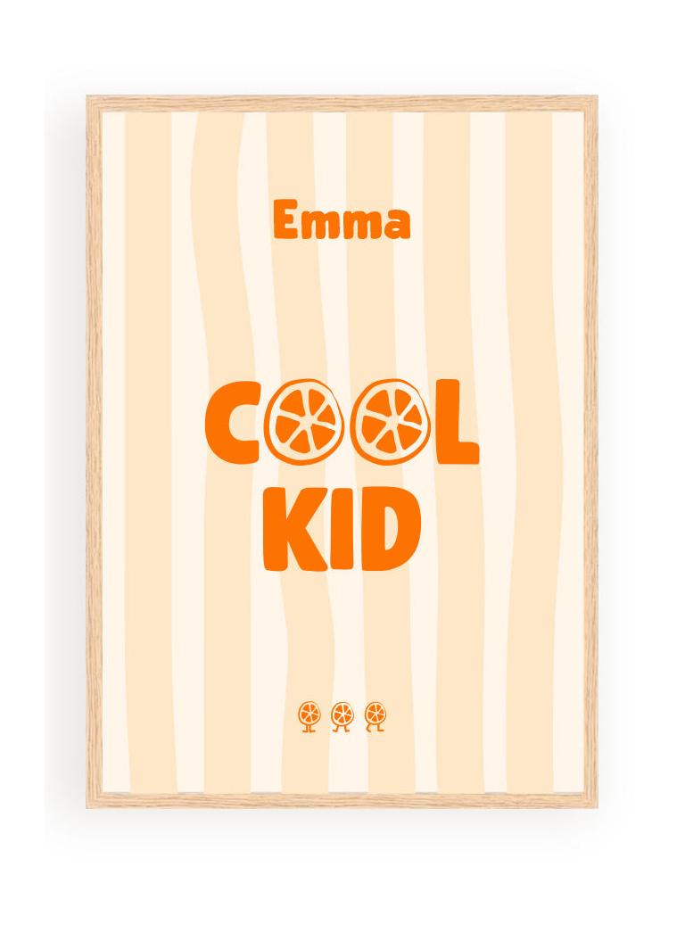 Pósteres personalizados - Cool Kid