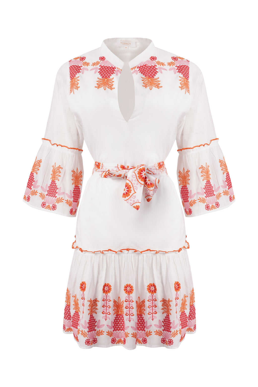 Jeanne Dress - Peach Pineapple