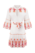 Jeanne Dress - Peach Pineapple