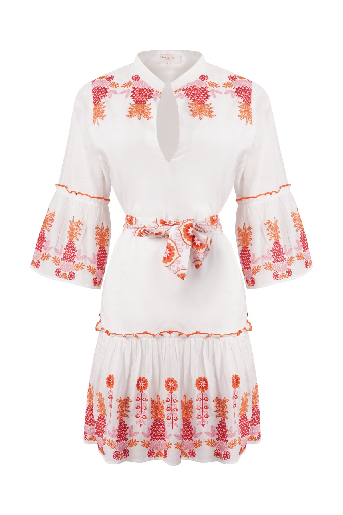 Jeanne Dress - Peach Pineapple