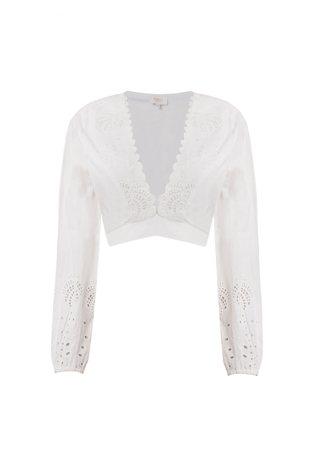 Nana Top - White Palm Tree