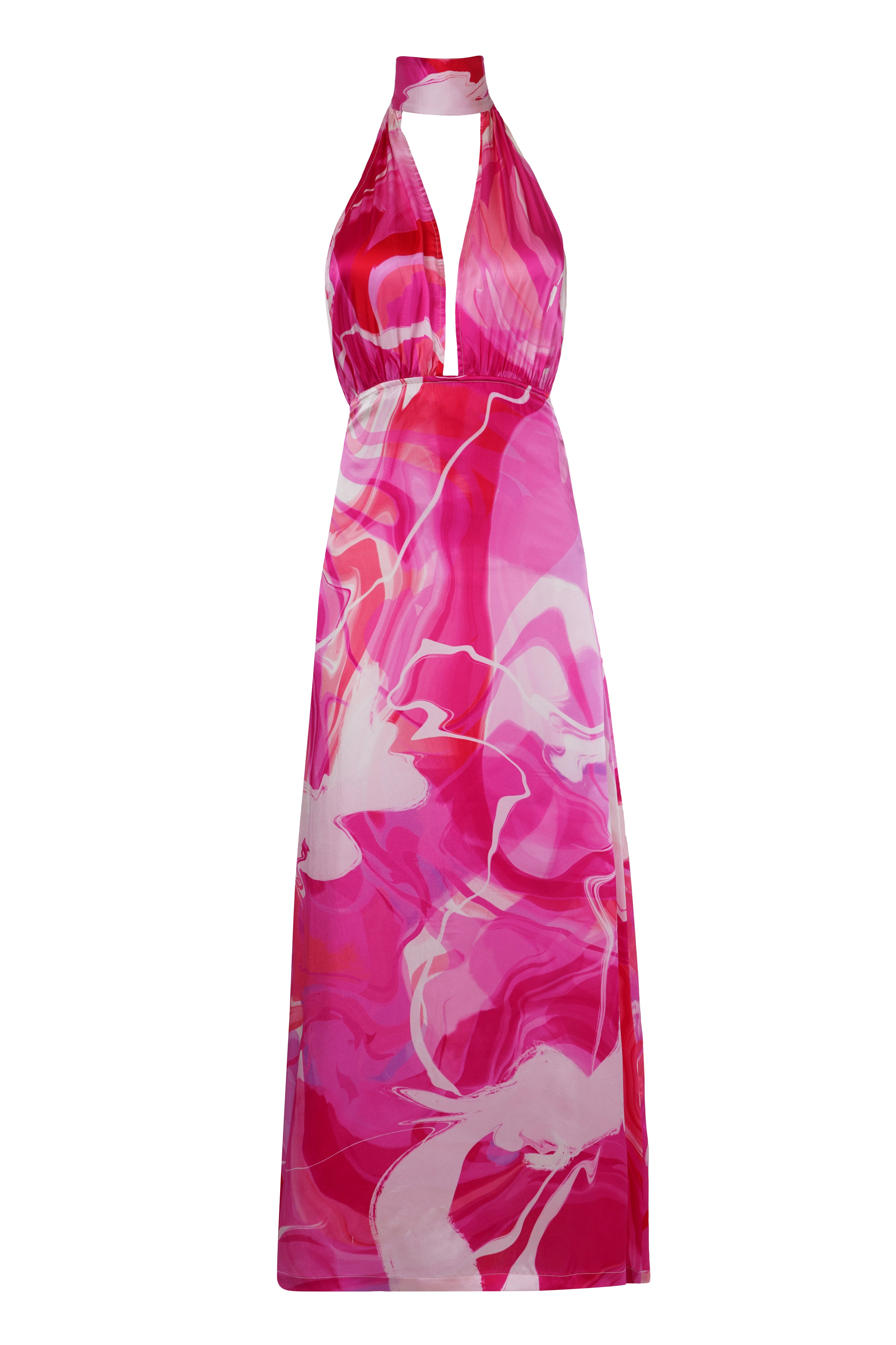 Tara Dress - Pink Boa