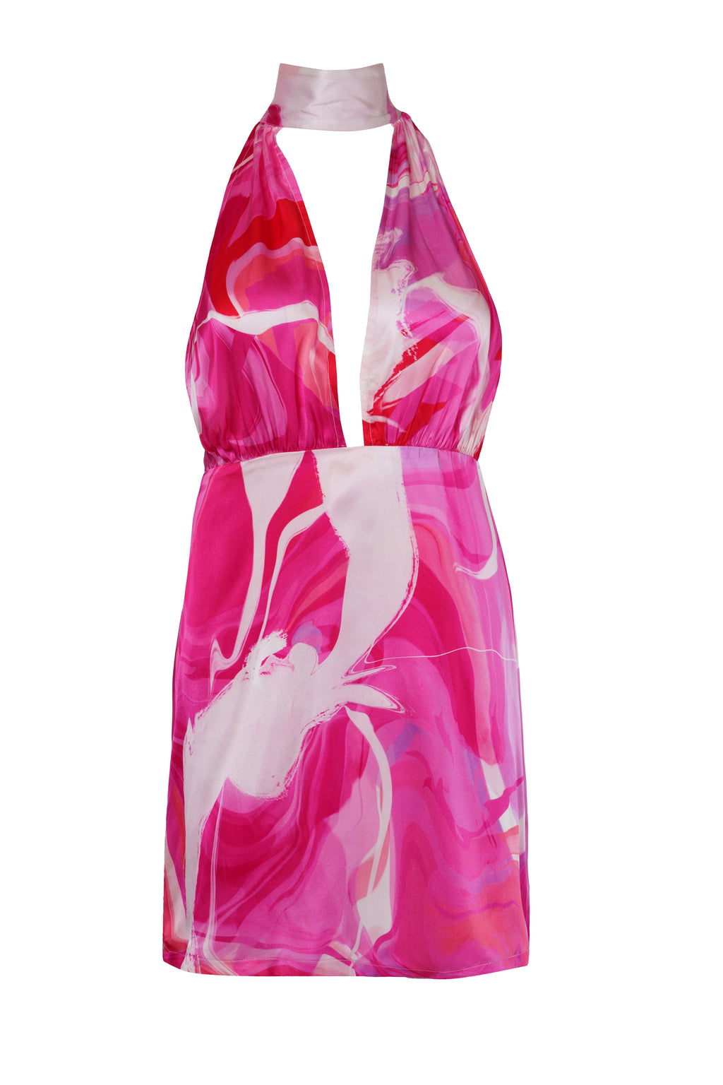 Toni Dress - Pink Boa