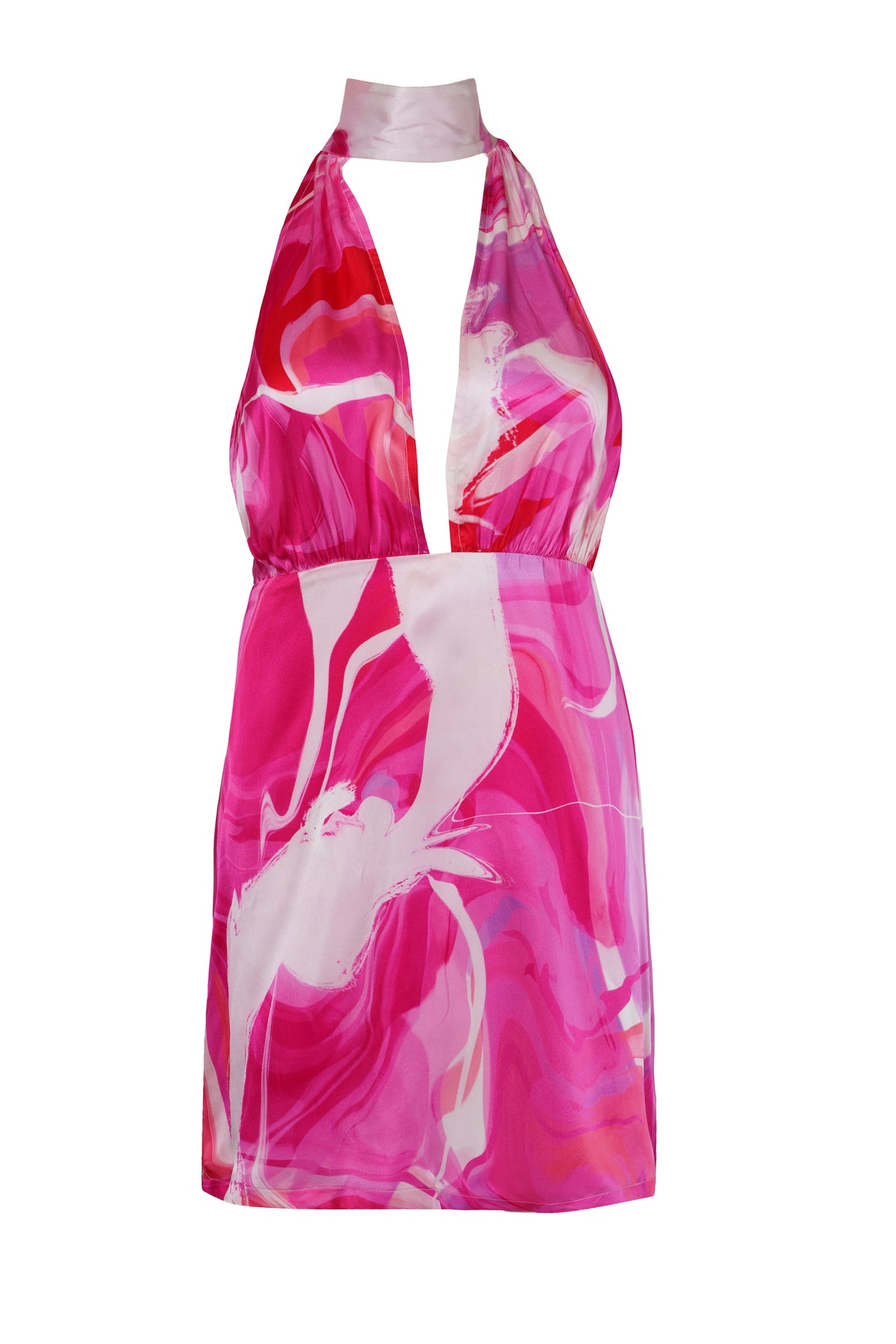Toni Dress - Pink Boa