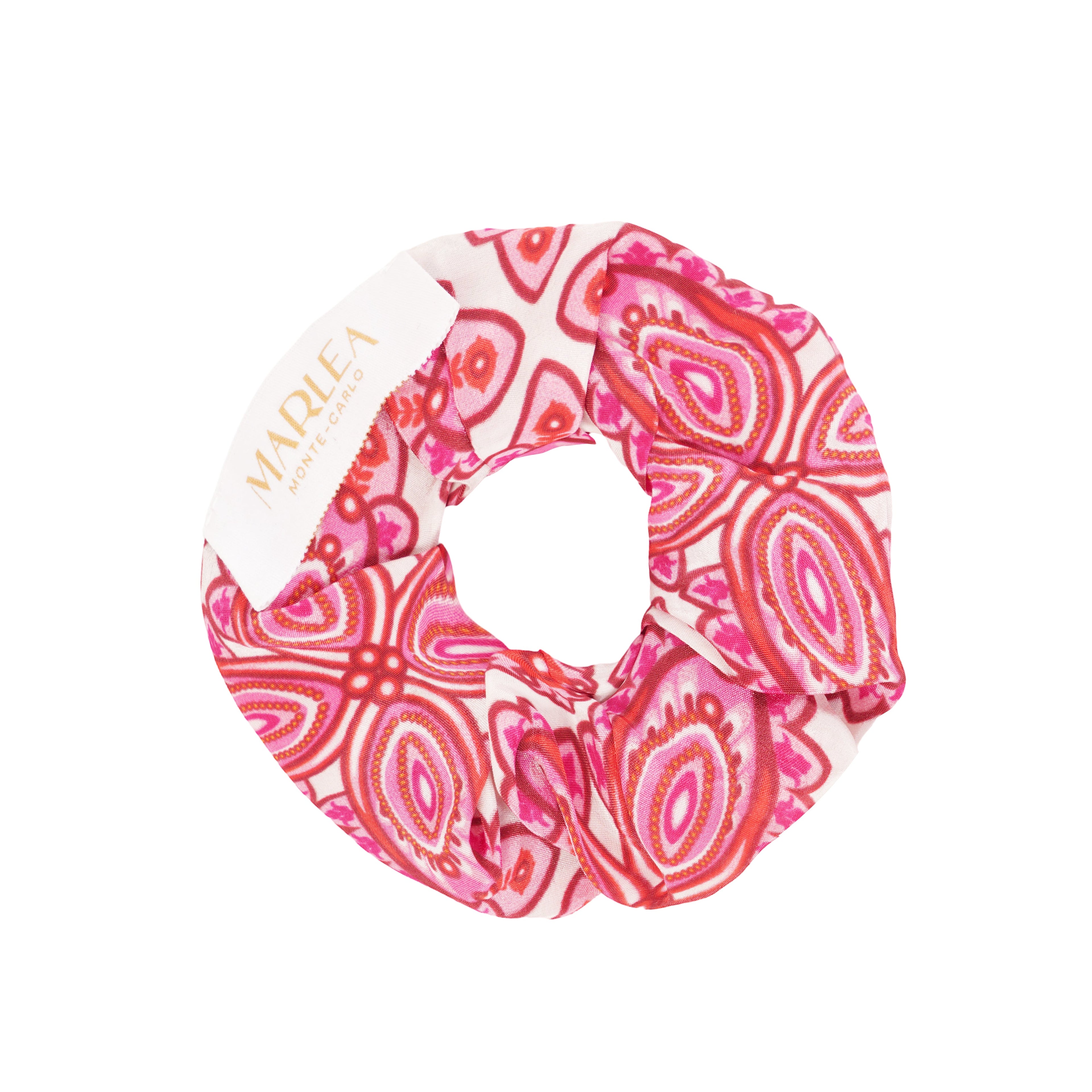 Scrunchie - Red Lotus