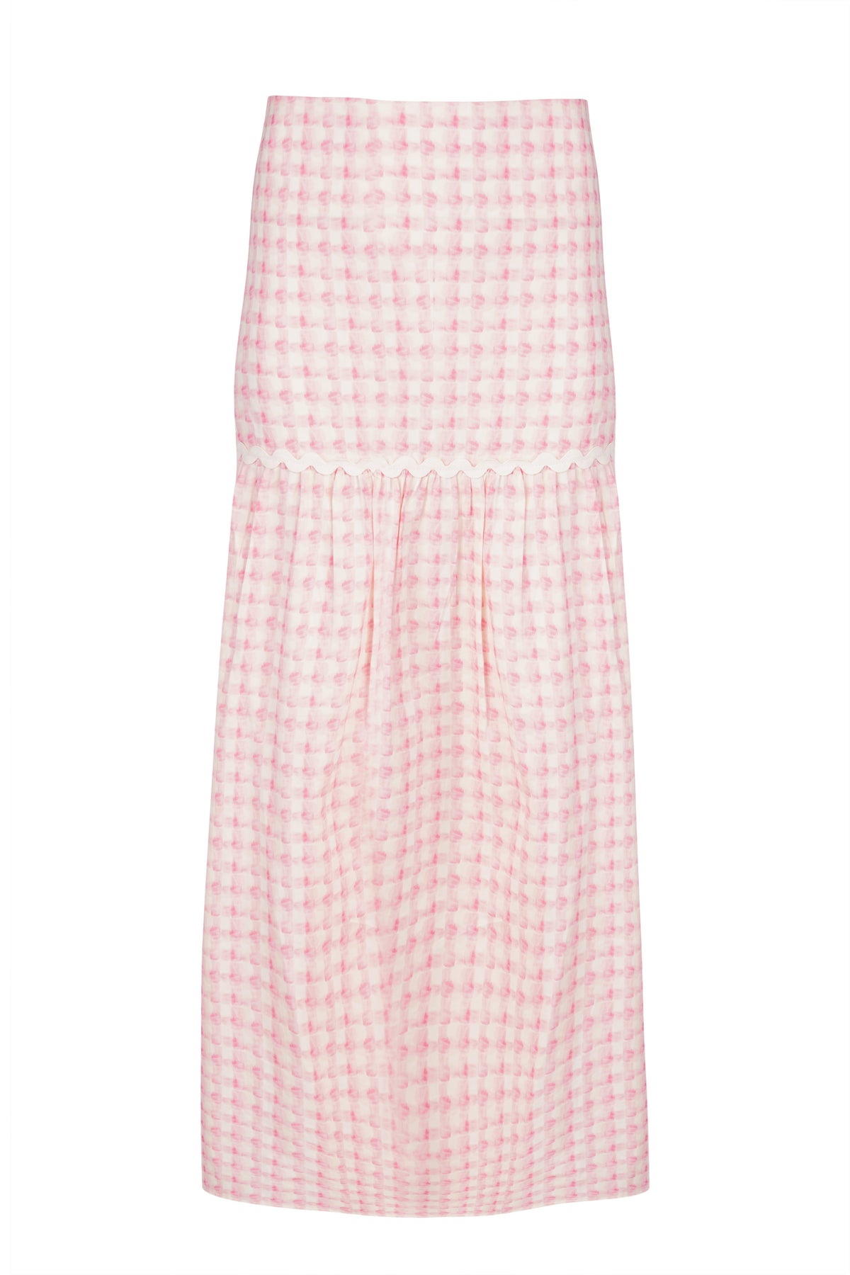 Falda Celia - Pink Vichy