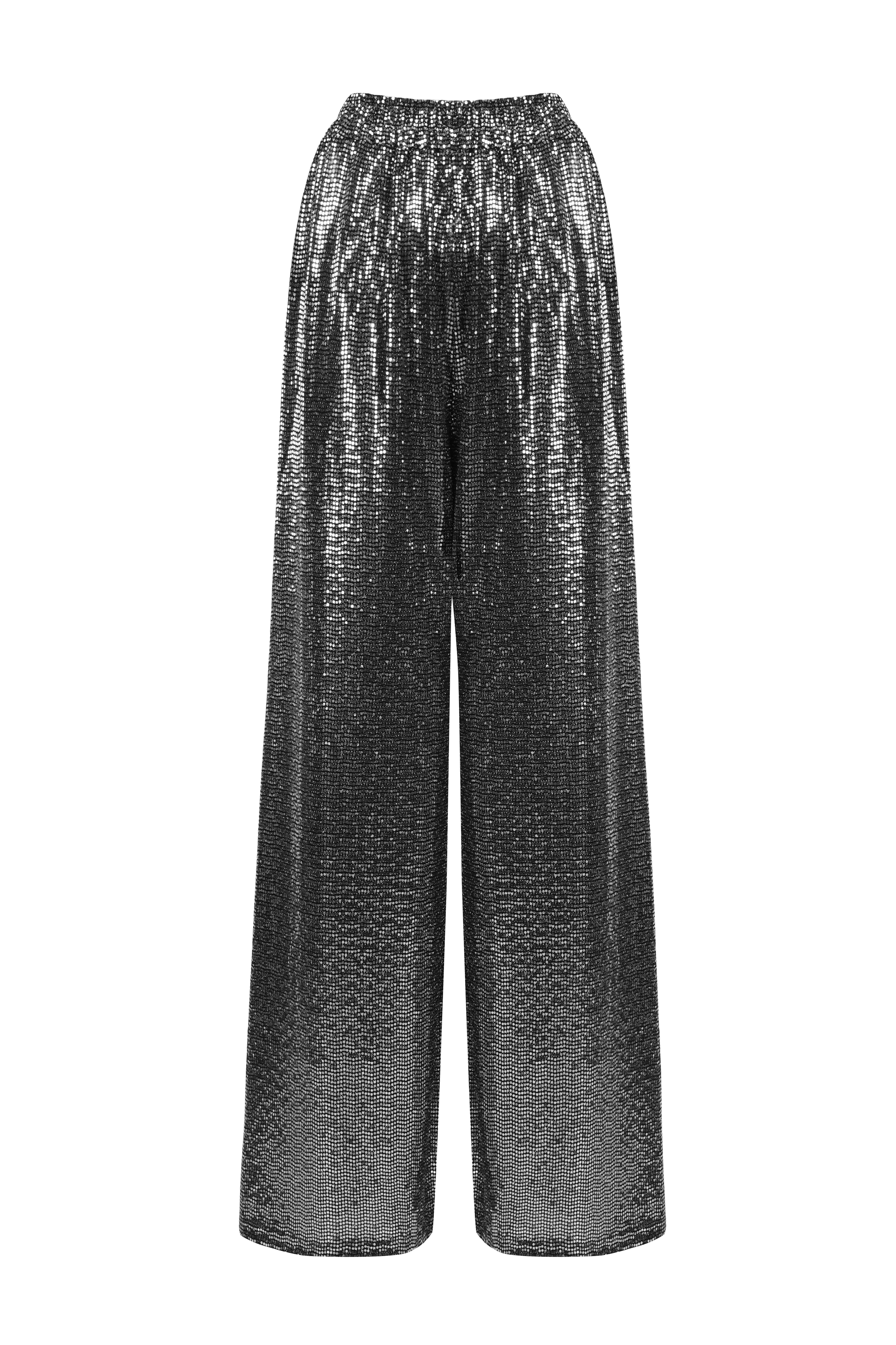 Olivia Trousers - Silver