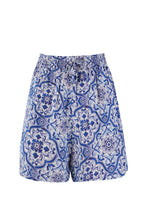 Alexia Shorts - Blue Tile