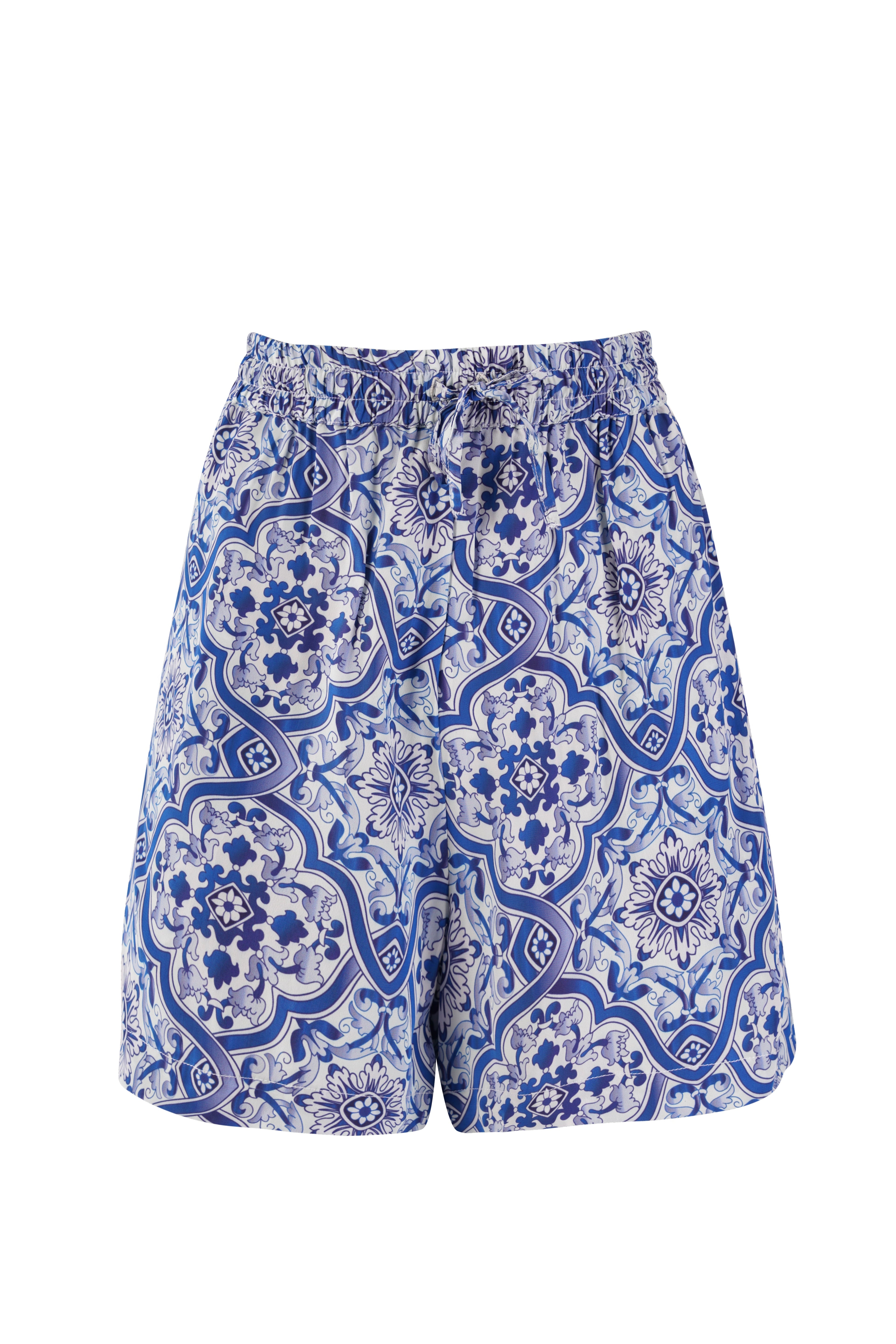 Pantalones cortos Alexia - Azulejo azul