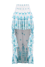 Falda Lisa - Aqua Pineapple