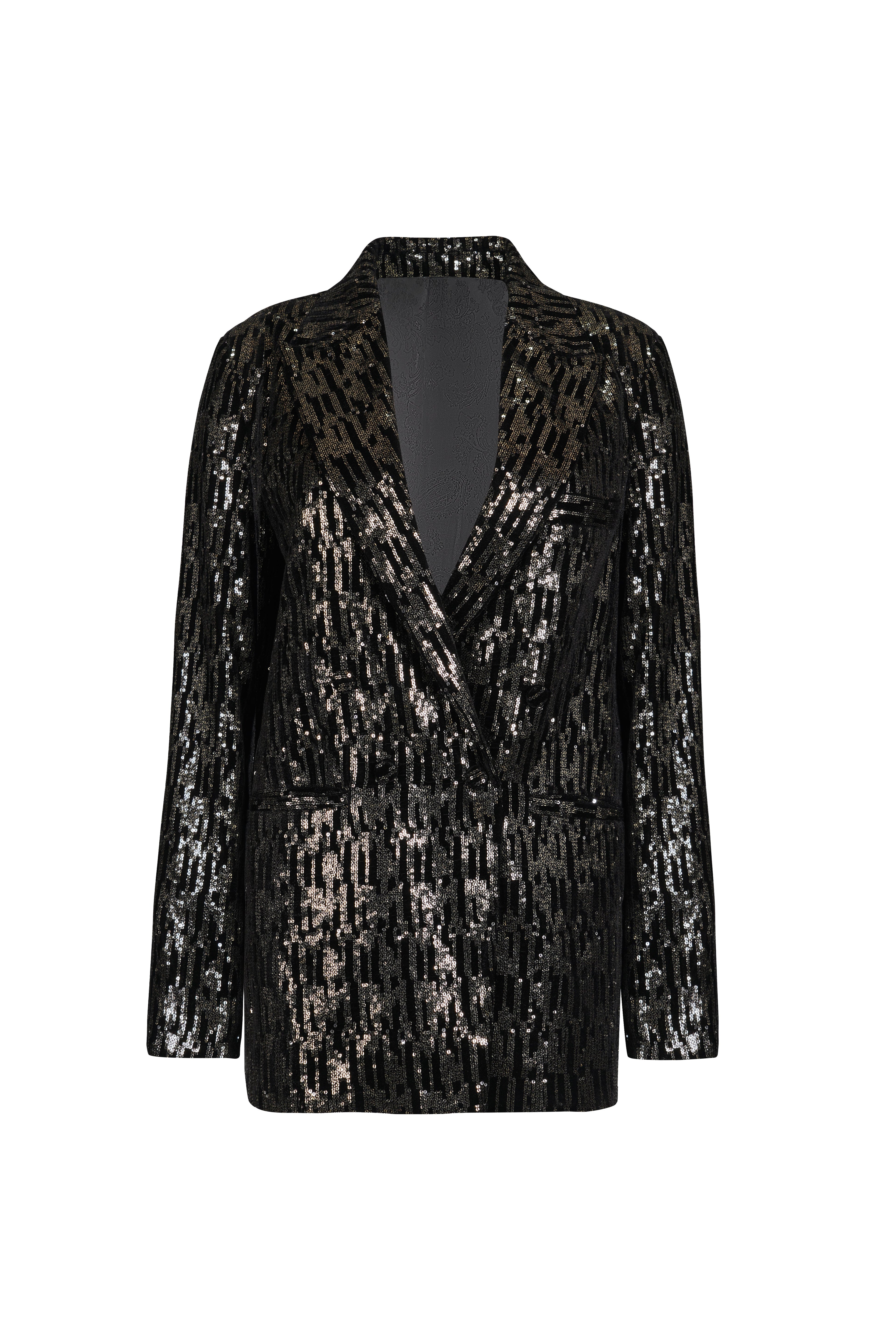 Chaqueta Emma - Lentejuelas Doradas