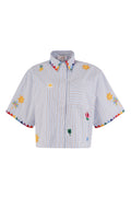 Camisa Zazie - Blue Oasis