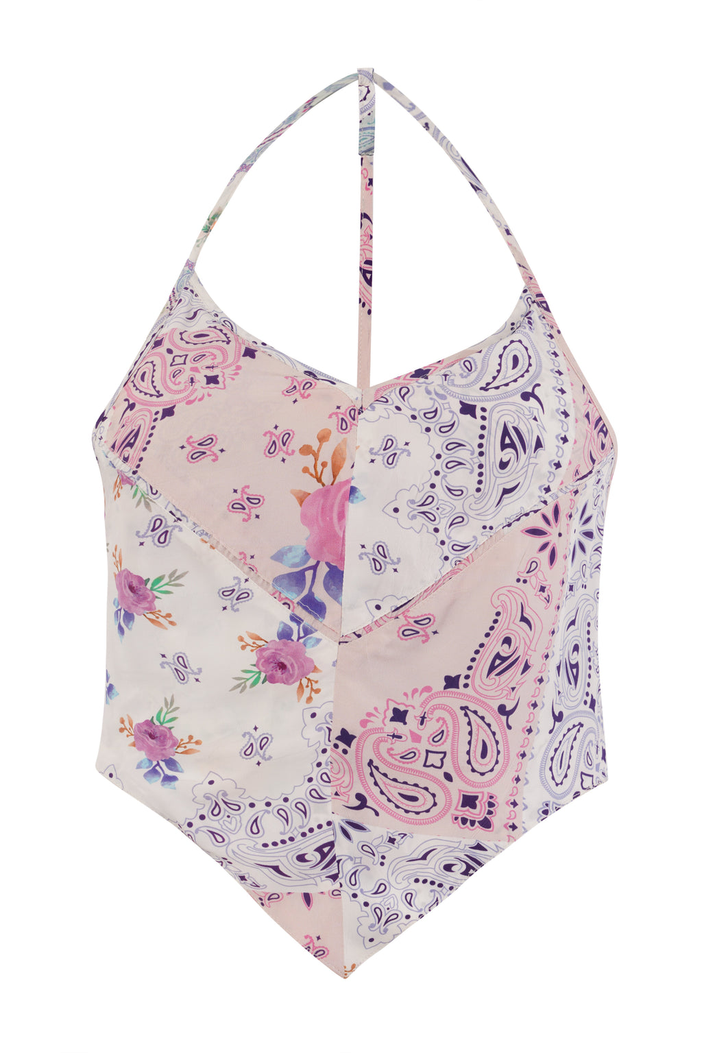 Kendall Top - Paisley Floral Patch