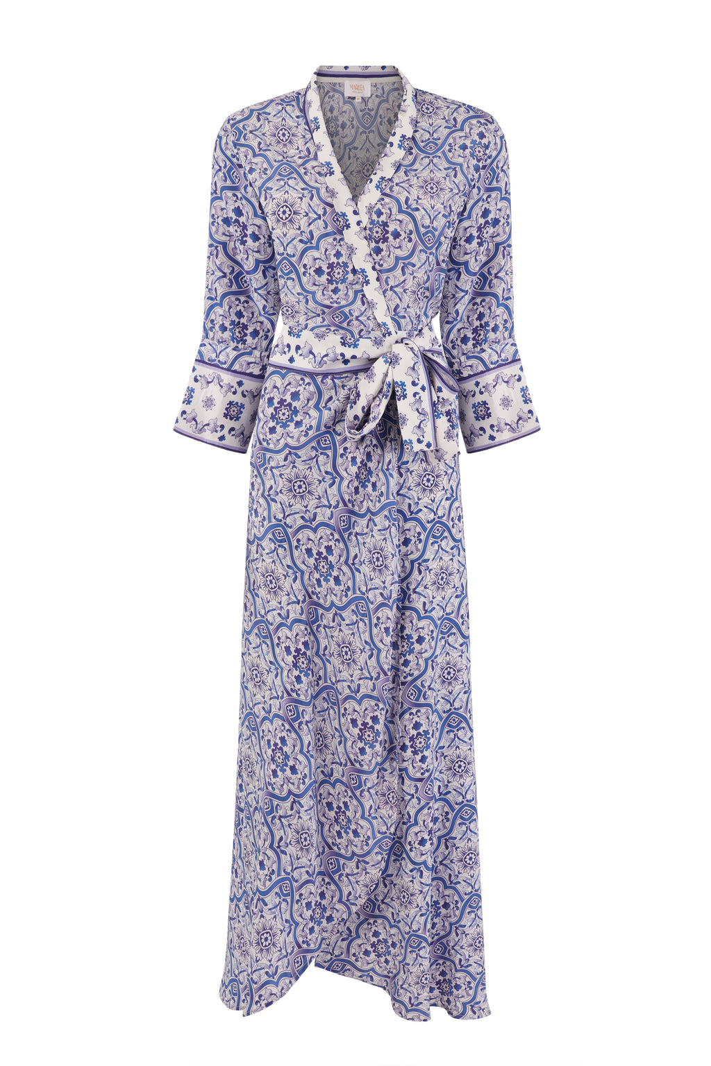 Valina Dress - Blue Tile