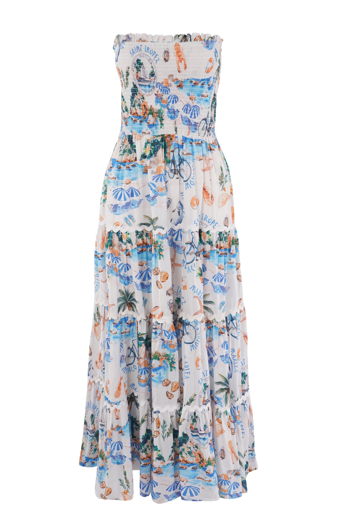 Tisha Dress - French Riviera