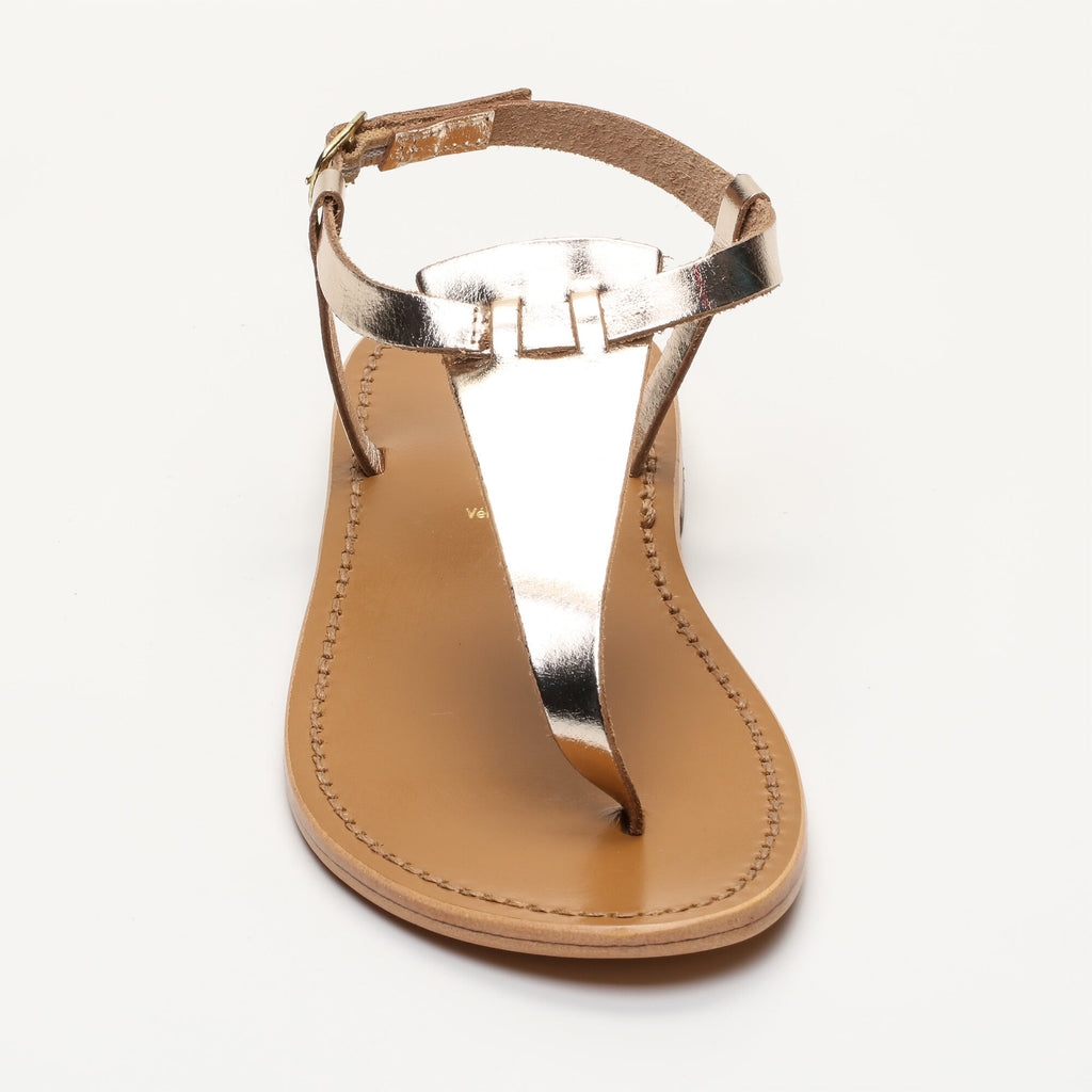 Calank - Sandalias de dedo - Pedernera - Dorado