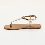 Calank - Sandalias de dedo - Pedernera - Dorado