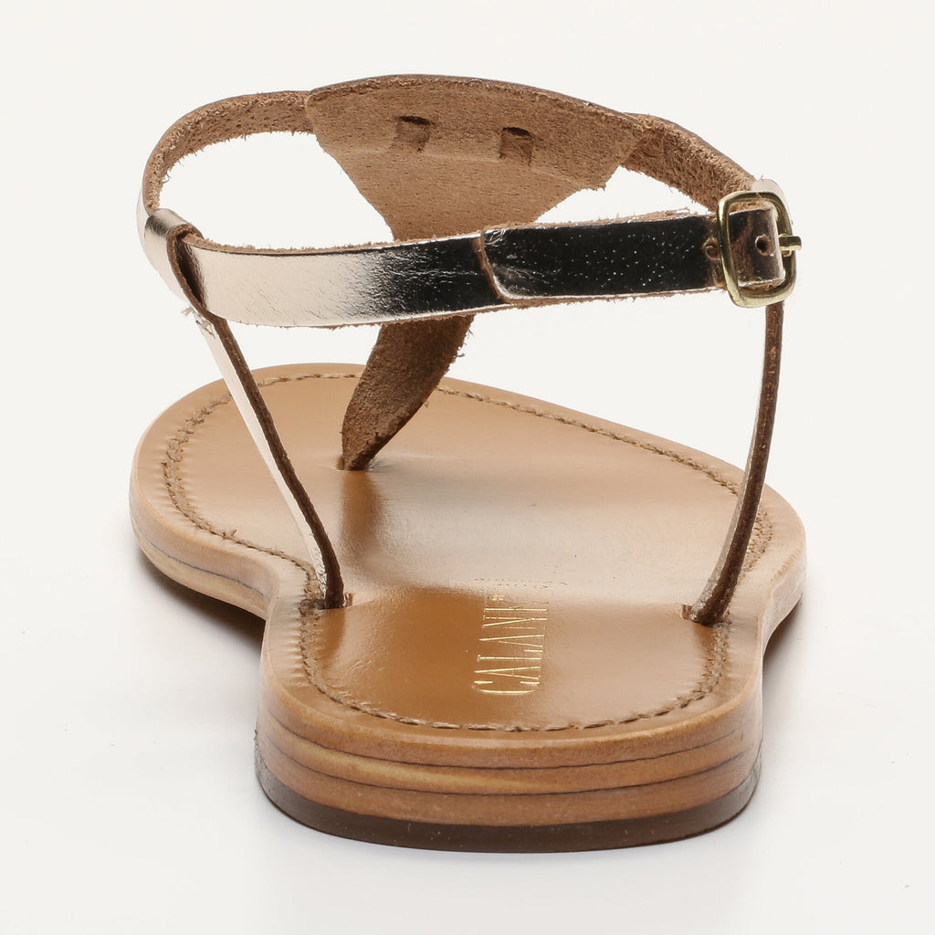 Calank - Sandalias de dedo - Pedernera - Dorado