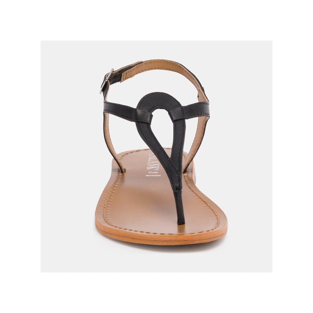 Calank - Sandales Entre-Doigts Bandeira - Noir